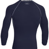 Under Armour Men's Navy HeatGear Armour L/S Compression Shirt