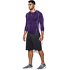 Under Armour Men's Purple HeatGear Armour L/S Compression Shirt