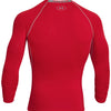 Under Armour Men's Red HeatGear Armour L/S Compression Shirt