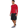 Under Armour Men's Red HeatGear Armour L/S Compression Shirt