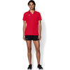 Under Armour Women's Red Performance Team Polo