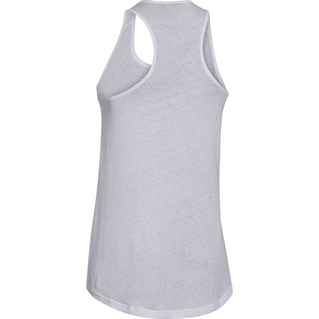 Under Armour Women's White Stadium Tank