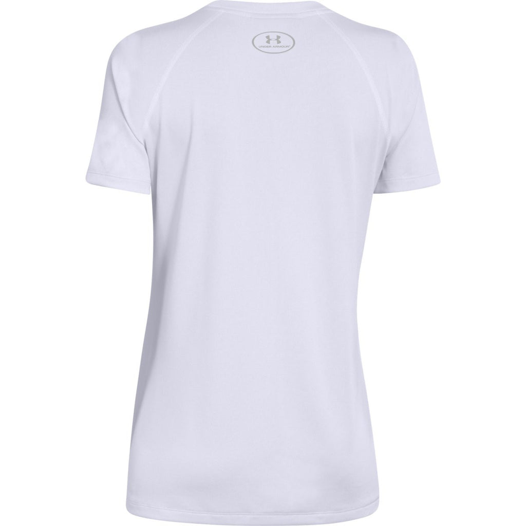 Under Armour Women's White S/S Locker Tee