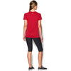 Under Armour Women's Red S/S Locker Tee