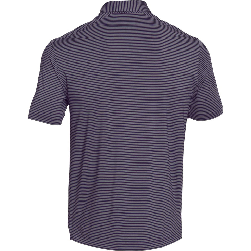 Under Armour Men's Purple Clubhouse Polo