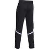 Under Armour Men's Black/White Qualifier Warm-Up Pant