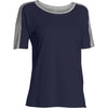 Under Armour Women's Midnight Navy/True Grey Heather/Midnight Navy Team Uptown Flow T