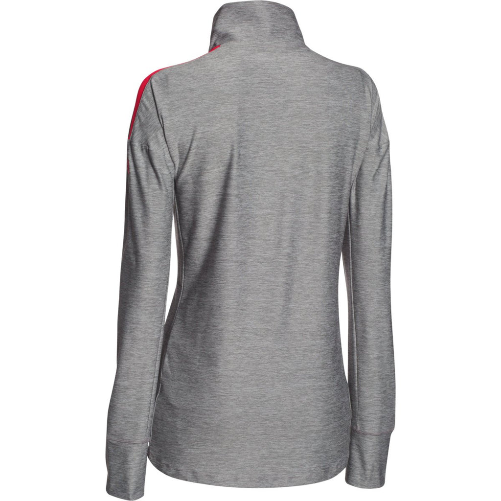 Under Armour Women's Red Hotshot 1/2 Zip