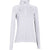 Under Armour Women's White Aluminum Stripe Tech 1/4 Zip