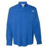 Columbia Men's Vivid Blue PFG Tamiami II Long Sleeve Shirt