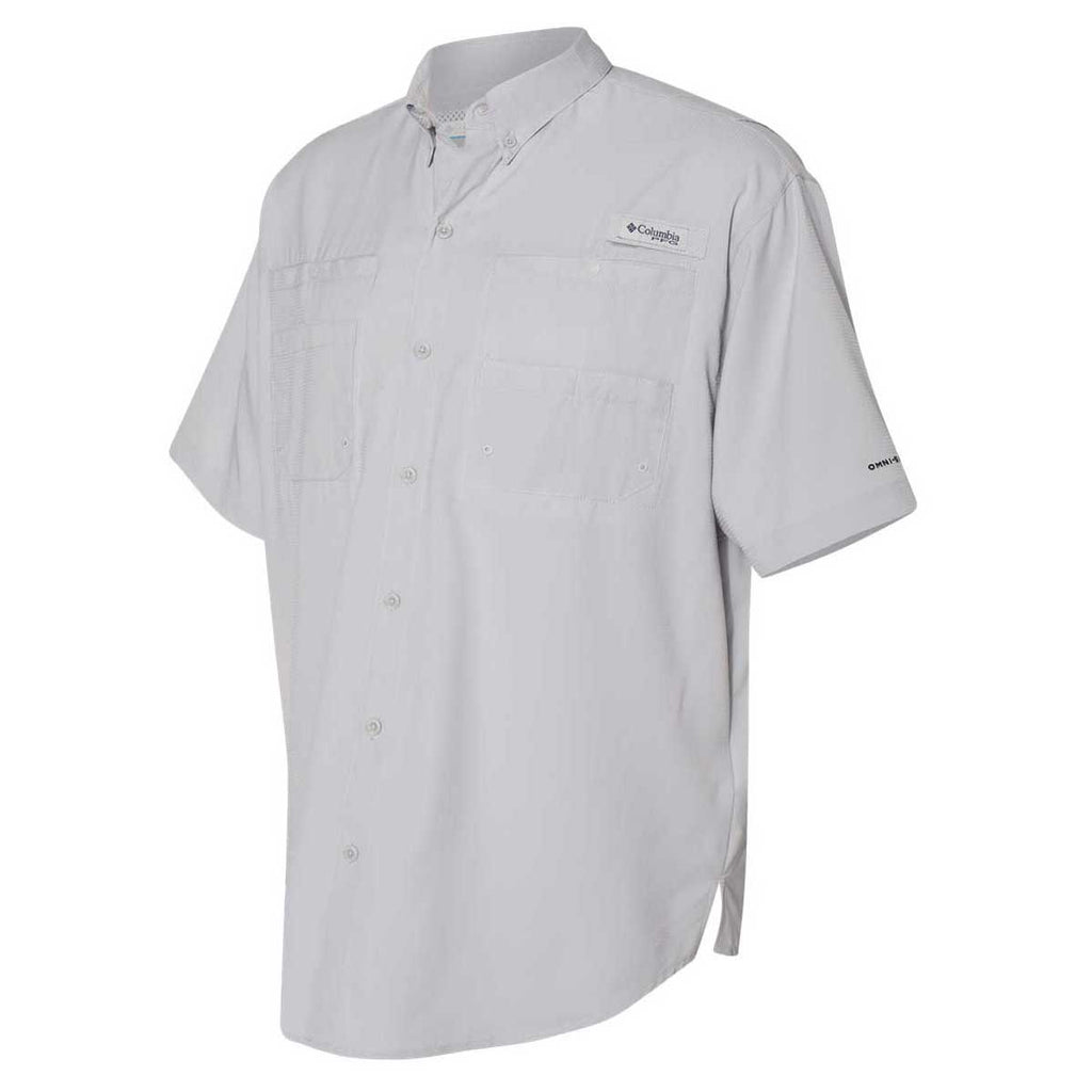 Columbia Men's Cool Grey Tamiami II Short Sleeve Shirt