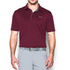 Under Armour Men's Maroon/Graphite/Graphite Tech Polo