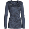 Under Armour Women's Black Ultimate Spike Print Long Sleeve Jersey