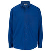 Edwards Men's Royal Lightweight Long Sleeve Poplin Shirt