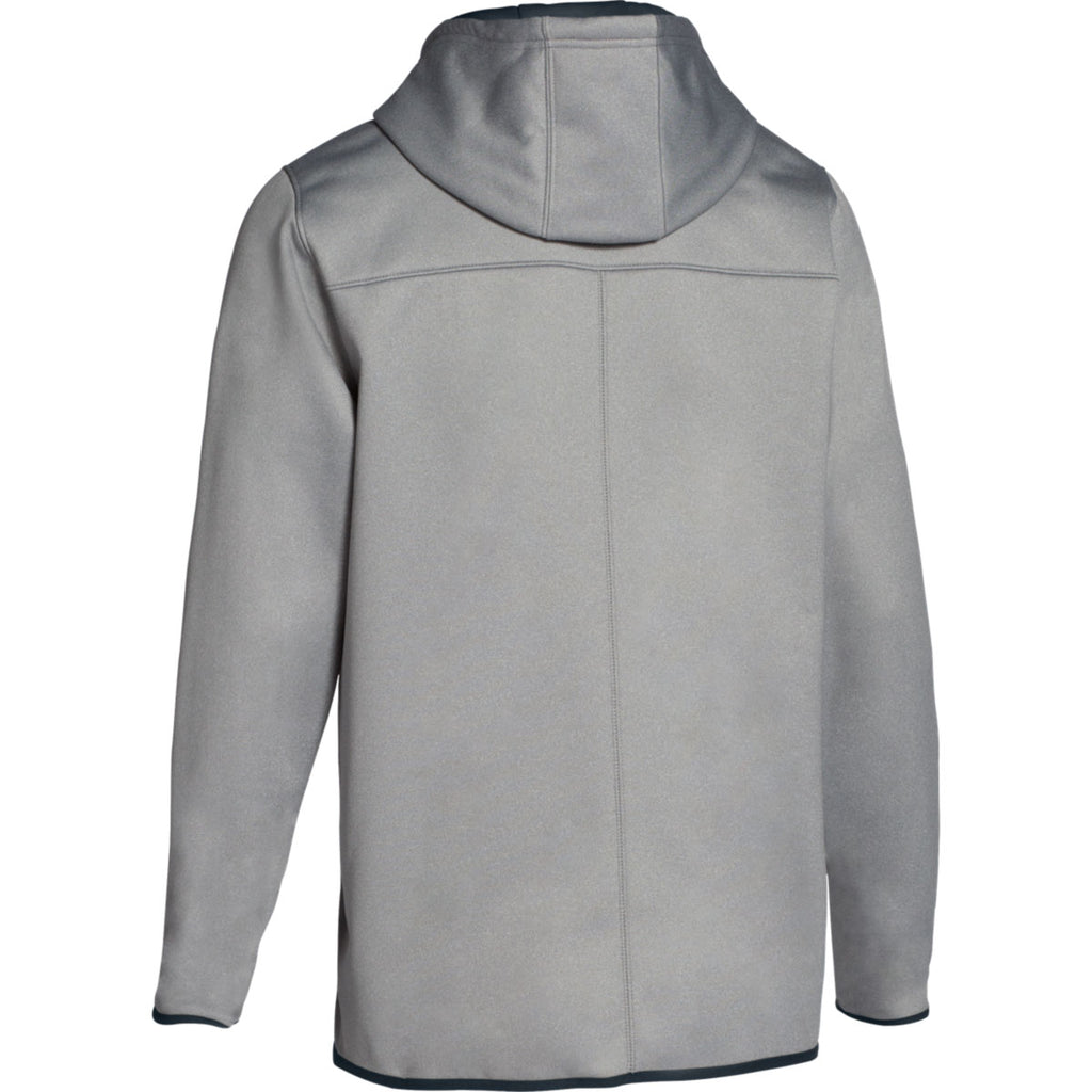 Under Armour Men's True Grey Heather Double Threat Hoodie