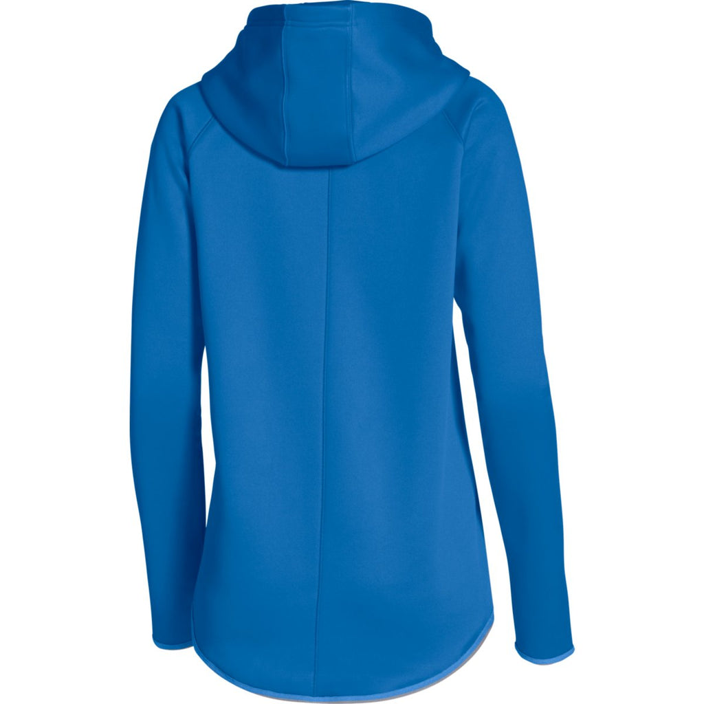 Under Armour Women's Powderkeg Blue Double Threat Hoody