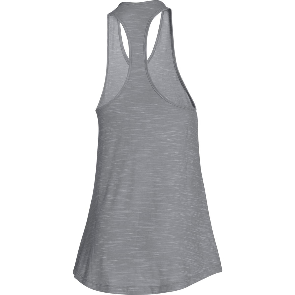 Under Armour Women's True Grey Heather Stadium Tank