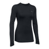 Under Armour Women's Black ColdGear Armour Crew