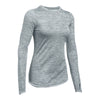 Under Armour Women's True Grey Heather ColdGear Armour Crew