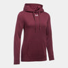 Under Armour Women's Maroon Hustle Fleece Hoody