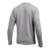 Under Armour Men's True Grey Heather Hustle Fleece Crew Neck Sweatshirt