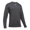 Under Armour Men's Carbon Heather Hustle Fleece Crew Neck Sweatshirt