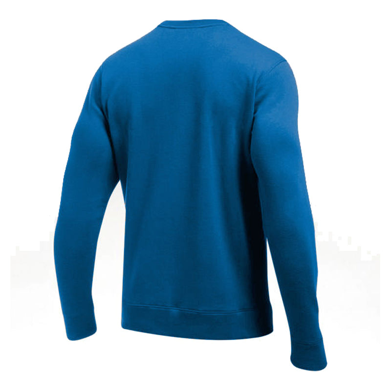 Under Armour Men's Royal Hustle Fleece Crew Neck Sweatshirt