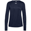 Under Armour Women's Midnight Navy Locker Tee Long Sleeve 2.0