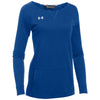 Under Armour Women's Royal Hustle Fleece Crew