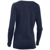 Under Armour Women's Midnight Navy Hustle Fleece Crew