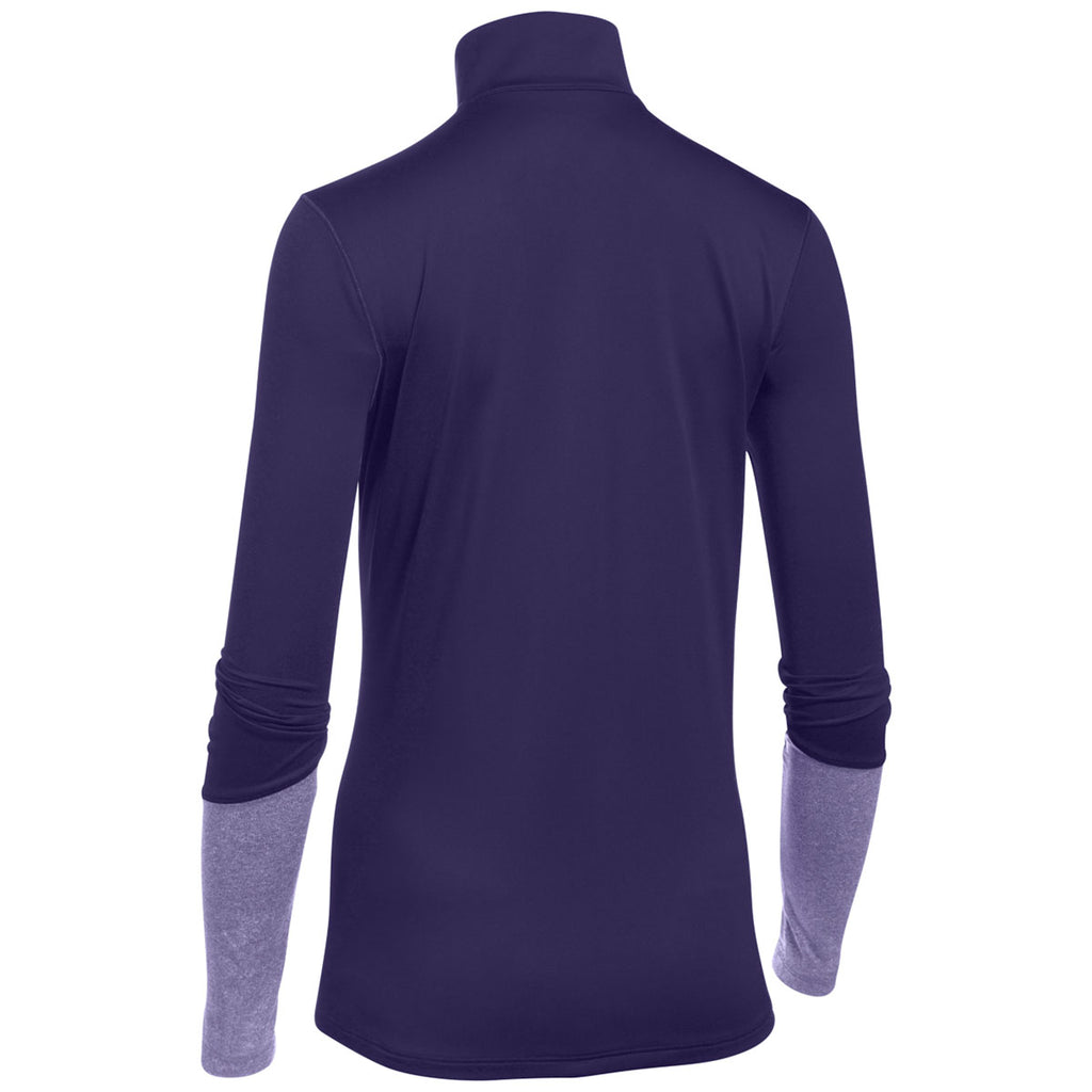 Under Armour Women's Purple Locker 1/4 Zip