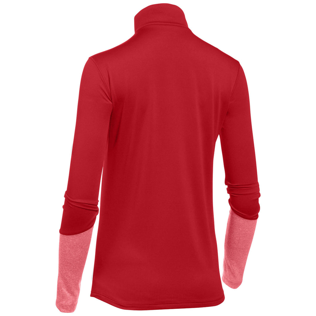 Under Armour Women's Red Locker 1/4 Zip