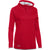 Under Armour Women's Red Full Heather Novelty Funnel Neck Hoody