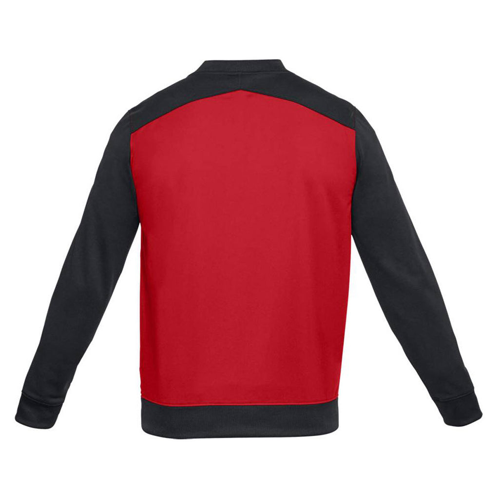 Under Armour Men's Red Black Challenger II Track Jacket