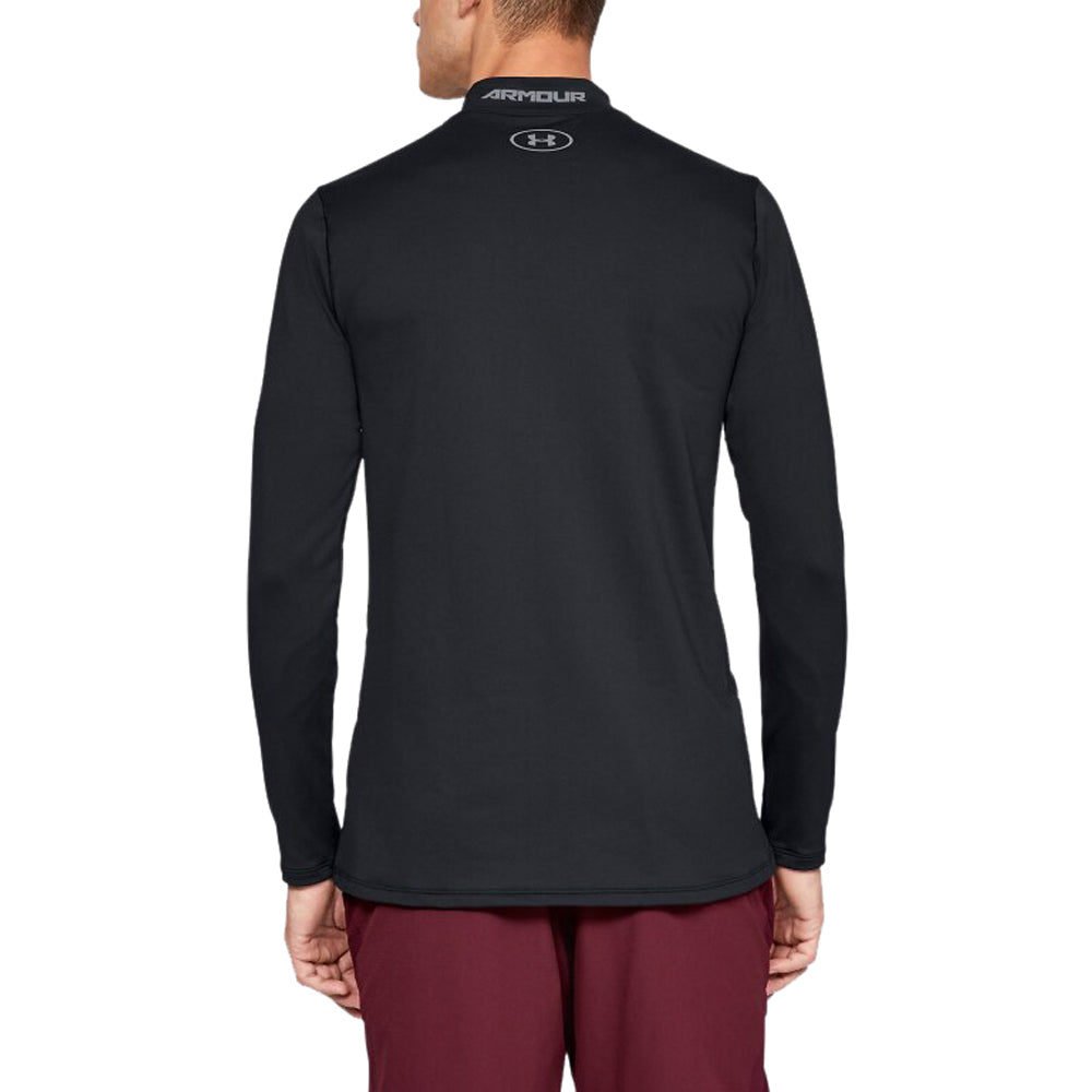 Under Armour Men's Black CG Mock Fitted