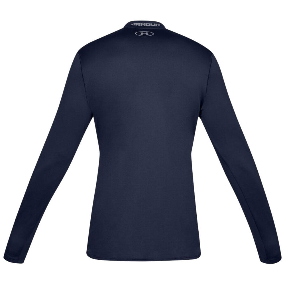 Under Armour Men's Midnight Navy CG Mock Fitted