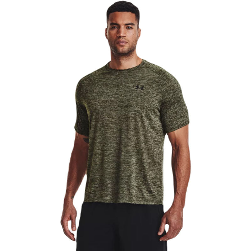 Under Armour Men's Marine OD Green/Black Tech 2.0 Short Sleeve Tee