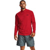 Under Armour Men's Red/Black Tech 2.0 Half Zip