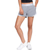 Under Armour Women's True Grey Heather Play Up Shorts 3.0