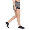 Under Armour Women's Black Play Up Shorts 3.0 Twist