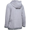 Under Armour Women's True Grey Heather Hustle Fleece Full Zip Hoody