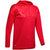 Under Armour Women's Red Locker Emblem Quarter Zip Hoody