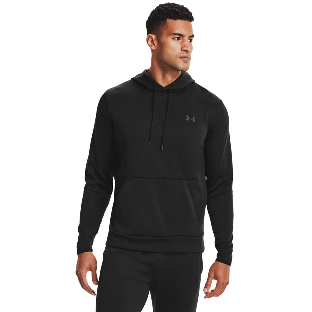 Under Armour Men's Black Armour Fleece Hoodie