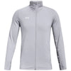 Under Armour Men's Mod Grey/White Command Warm-Up Full-Zip