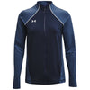 Under Armour Women's Midnight Navy/White Layer Up Full Zip