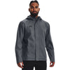 Under Armour Men's Pitch Grey/Black Stormproof Lined Rain Jacket