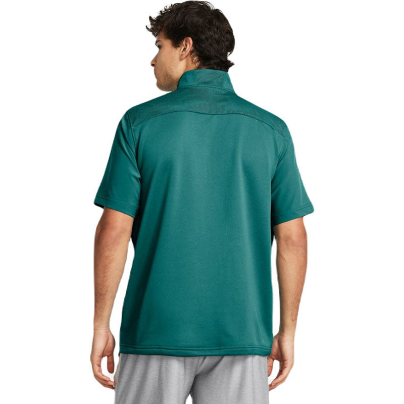 Under Armour Men's Coastal Teal/White Motivate 2.0 Short Sleeve