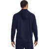 Under Armour Men's Midnight Navy Fleece Storm Full Zip