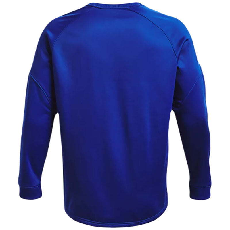 Under Armour Men's Royal/White Fleece Storm Crew