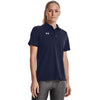 Under Armour Women's Midnight Navy Tech Team Polo